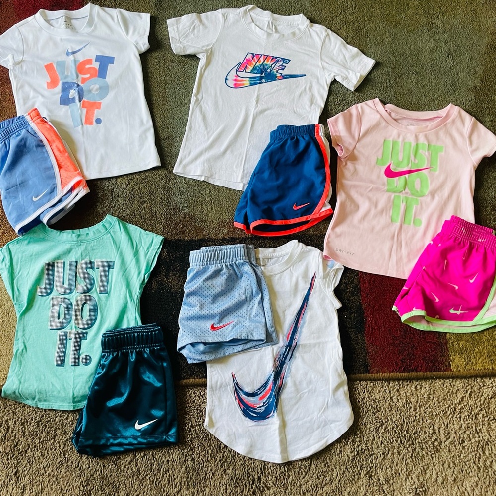 Girls 4/4T Nike & Adidas Sets